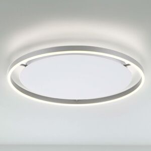 Leuchten Direkt LED stropní světlo Ritus, Ø 58,5cm, hliník
