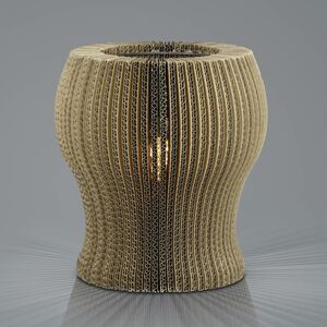 HELL Stolní lampa Layer z kartonu 1 zdroj tvar vázy