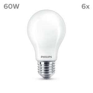 Philips Philips LED žárovka E27 7W 806lm 2700K matná 6ks