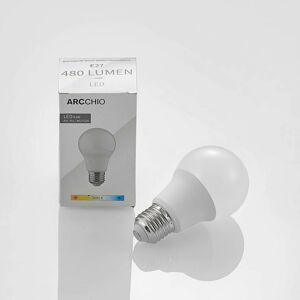 Arcchio LED žárovka E27 A60 4,9W 3 000K opál sada 3ks