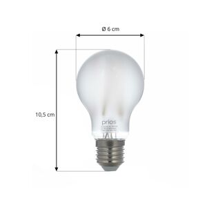 PRIOS Smart LED E27 žárovka A607W WLAN mat tunable white