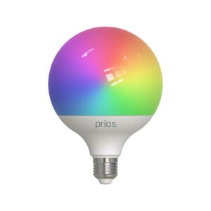 PRIOS Smart LED-E27 G125 9W RGB WLAN matná tunable white