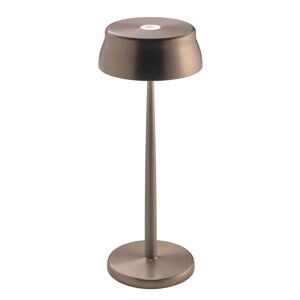 Zafferano LED stolní lampa Sister Light, stmívatelná, měď