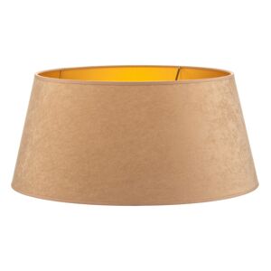 Euluna Stínidlo na lampu Cone výška 25,5 cm, béžová/zlatá