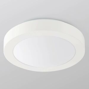 FARO BARCELONA Koupelnové stropní světlo Logos, Ø 35 cm, bílá