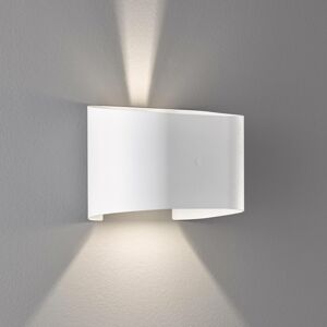 FISCHER & HONSEL LED nástěnné světlo Wall, dva zdroje, kulaté, bílá