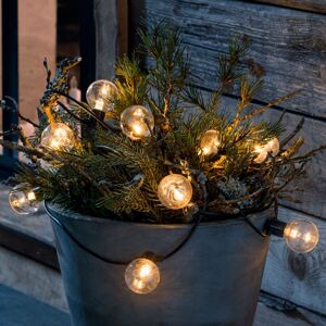 Konstsmide Christmas LED světelný řetěz žhavicího vlákno jantar 10x