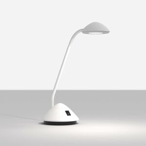 Maul LED stolní lampa MAULarc, flexibilní rameno, bílá