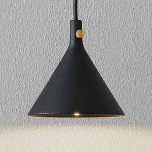 Audo Copenhagen Audo Cast LED závěsné světlo v černé, Shape 1