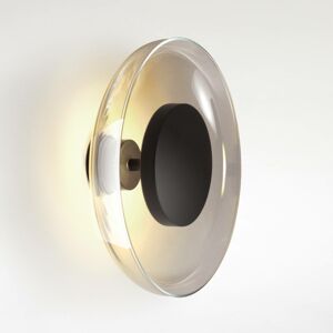 Marset MARSET Aura LED nástěnné světlo, Ø 25 cm, šedá