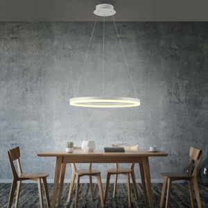 Paul Neuhaus LED závěsné světlo Titus, Ø 60 cm, bílá