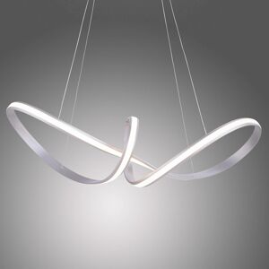 Paul Neuhaus LED závěsné světlo Melinda, 38W, ocelově šedá