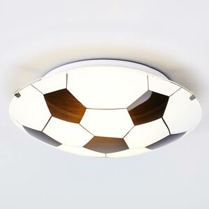 Lindby Černobílé stropní světlo Fotbal