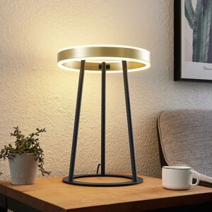 Lucande Lucande Seppe LED stolní lampa mosaz