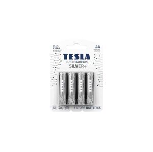 Tesla Batteries Tesla Batteries - 4 ks Alkalická baterie AA SILVER+ 1,5V